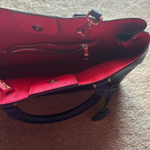 Michael Kors Black Tote with Gold Accents - Picture 4 of 7